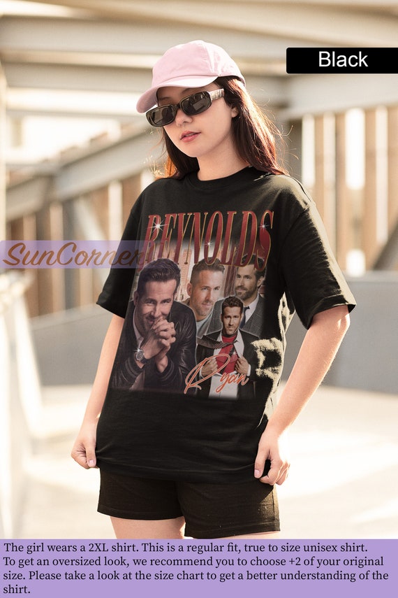 RYAN REYNOLDS Shirt Vintage Ryan Reynolds Homage Retro T-shirt Funny Ryan  Reynolds Canadian Actor Merch Ryan Reynolds Wade Wilson Fans 