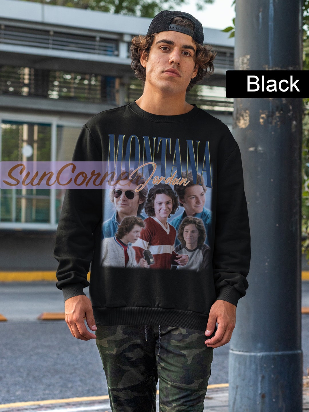 MONTANA JORDAN Sweatshirt Montana Jordan Homage Sweater Funny Georgie