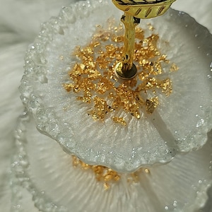 Three Tiered Cake Stand, two Tiered Cake Stand, cupcake stand, Resin Dessert Stand, unique wedding gift, mom gift postpartum