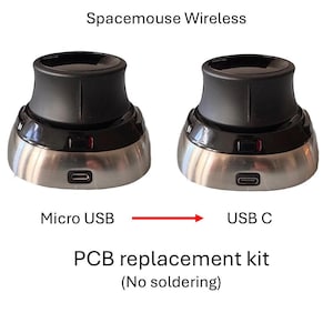 SpaceMouse Wireless USB-C Upgrade Kit