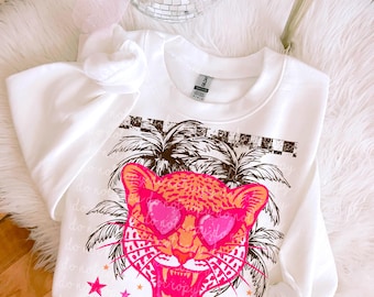 Summer leopard PNG digital download