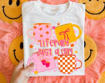Literally a girl PNG digital download