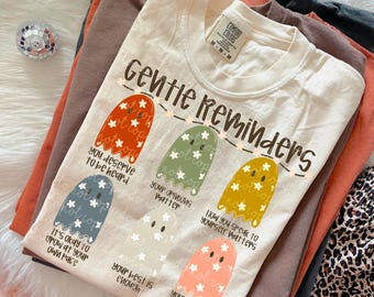 Gentle Reminders PNG digital download