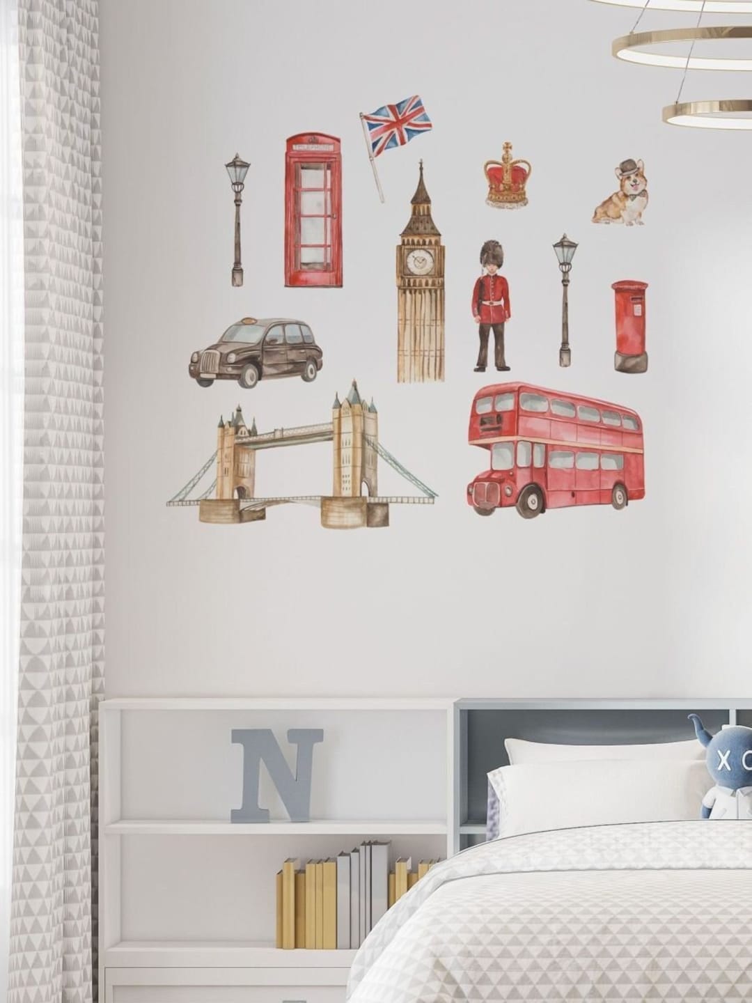 London Great Britain England Wall Decal Capital Big Ben Vinyl Etsy UK