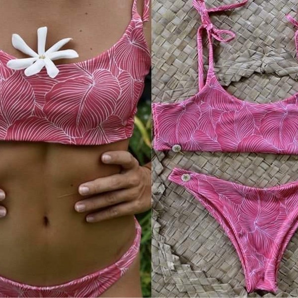 Hand made 2 pièces swimwear