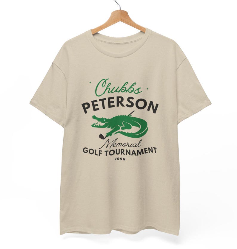 Golf Tshirt, Chubbs Quote Happy Gilmore Unisex Heavy Cotton Tee, Gift for Golfers, Movie Quote Shirt, Funny Sports Tee, Golf Lover Gift image 8