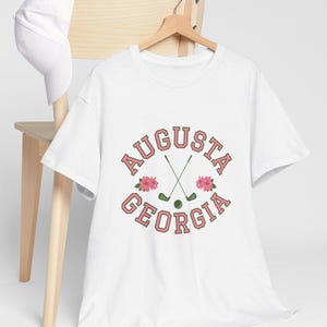 Augusta Georgia Golf Tee, Golf Tshirt, Augusta The Masters, Masters Championship, Golf Gift