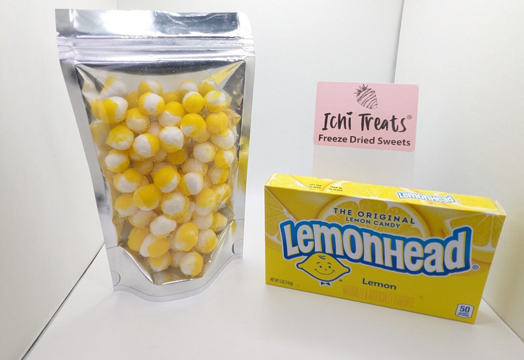 Freeze Dried Lemon Crunch Made W/ Lemonheads Tiktok Trendy Etsy
