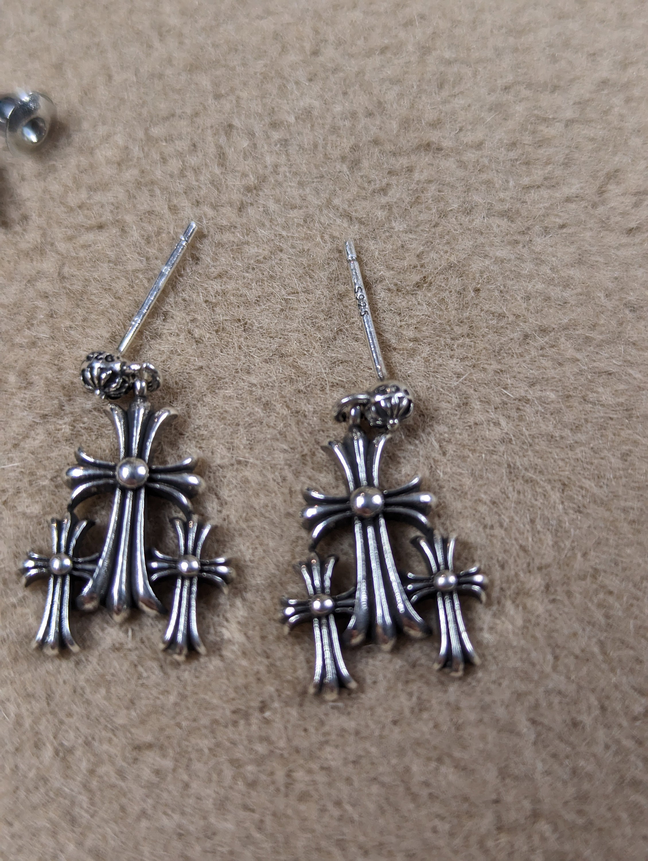 Chrome hearts 2024 earring etsy