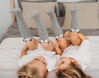 6 Paar Foxy Muster Baby Kniestrümpfe - Gemütliches Neugeborenen Lange Socken Set, Perfekte Babyparty Geschenk