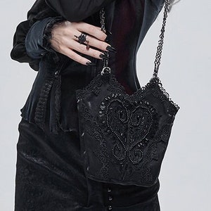 Lace gothic bag