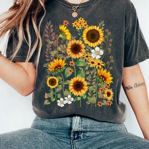 Playeras personalizadas con girasoles top