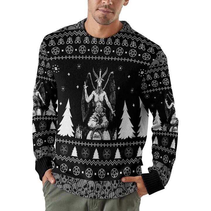 Satanic christmas shop jumper