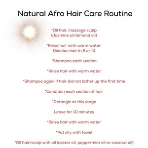 Natural Afro hair care, routine, hairdressers, African, Caribbean, wash day, poster, Instant, Printable, Digital Download