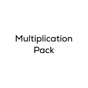 Multiplication Pack Instant Printable Digital Download Homework Home schooling Teaching Plans Learning Maths Timestable