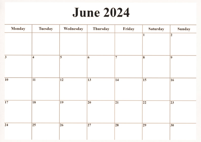 June 2024 Month Calendar Calender - Il 794xN.5042634714 Dzeh 