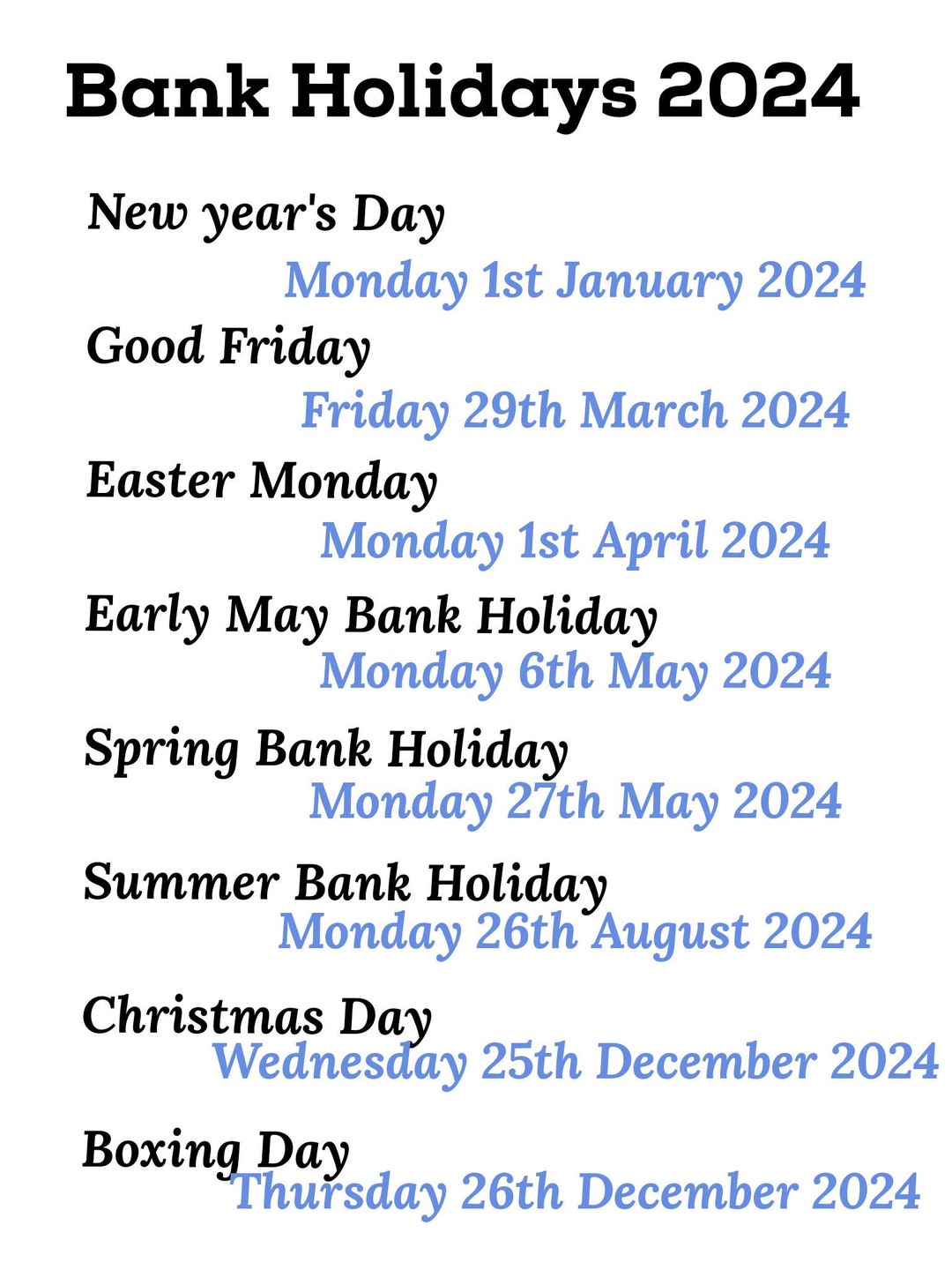 Date Of May Bank Holiday 2024 Bessy Charita