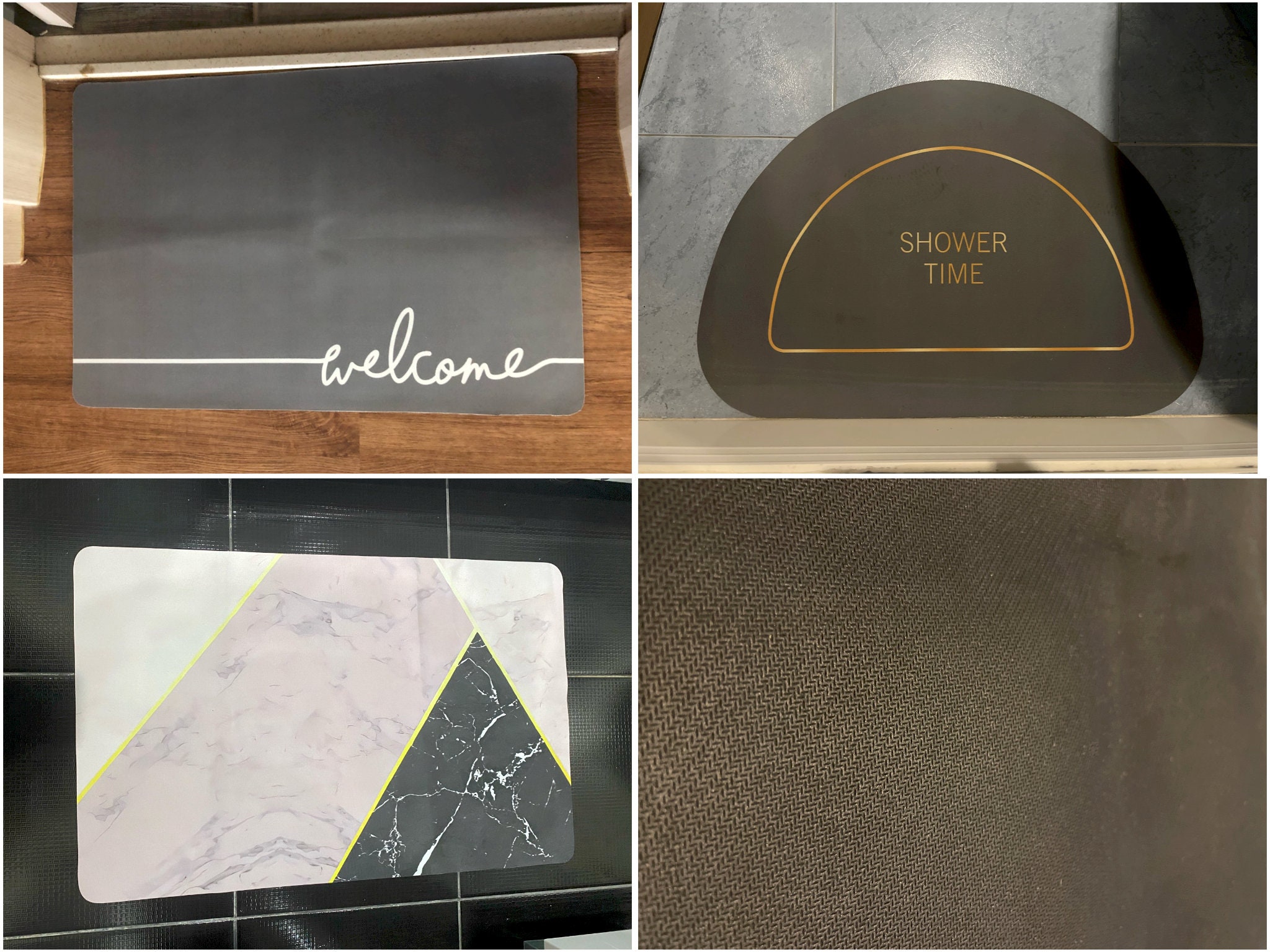 20OFF Super Absorbent Bath Mat Quick Drying Bathroom Rug Etsy UK