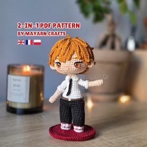 Demon Boy Amigurumi Crochet PDF Pattern [eng | fr | pl]