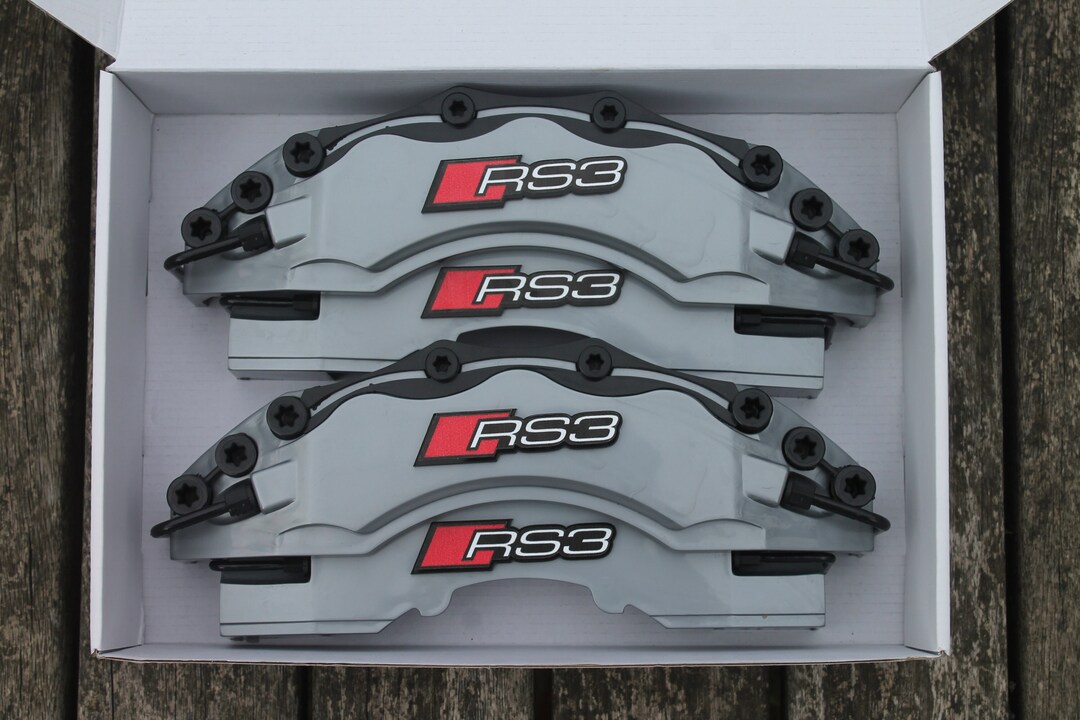 Audi RS3 4pc Brake Caliper Cover Gray for Audi Accesories All Etsy