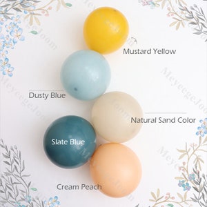 5"/10"/12"/18"Sunshine Balloon Arch Kit Dusty Slate Blue Sand Boho Sunshine Balloons 1st Trip Around the Sun Birthday Pastel Baby Shower