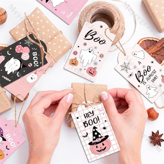 Ghirlande Di Carta Per Halloween (4 Pezzi) - Motivi Zucca, Ragno, Teschio E Fantasma - 5