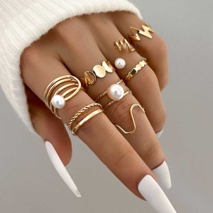 Etsy finger sale rings