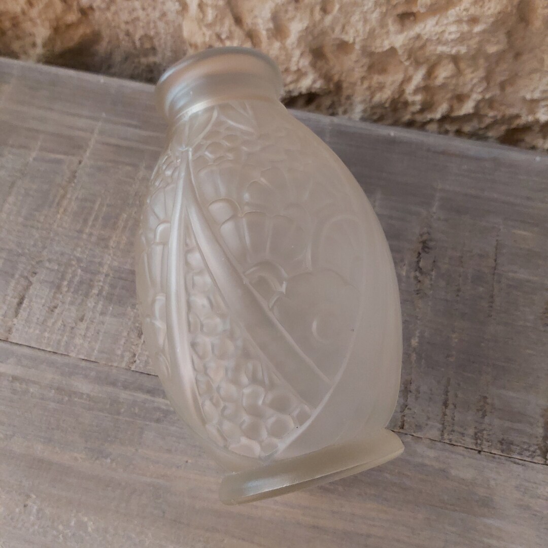Vase Art Deco JOMA Art Deco Vase Glassware Bourdieu and Etsy