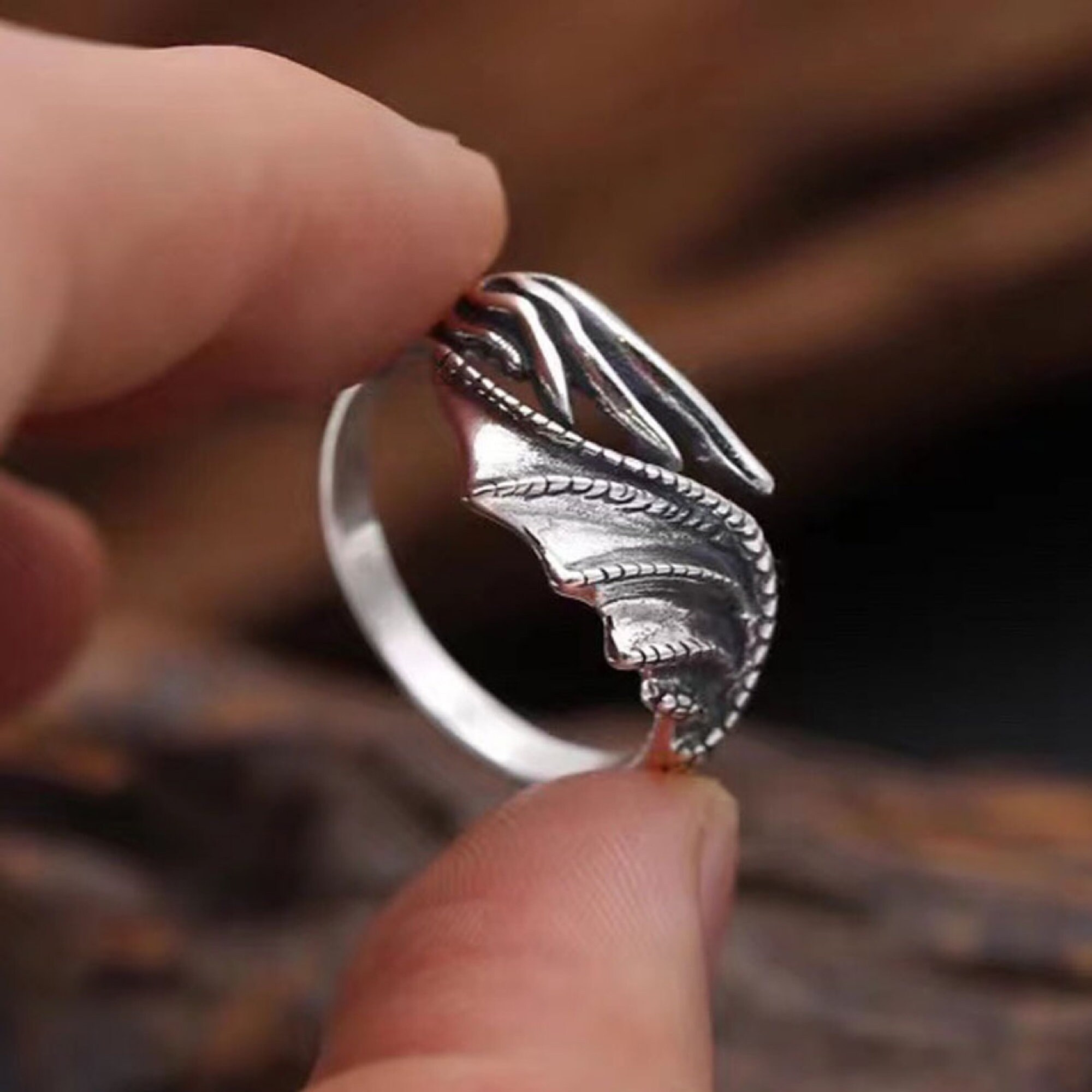 Demon and sale angel rings