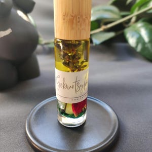 Fragrance blend "Birth Happiness" for pregnant women, essential oil blend for birth, aromatherapy birth preparation, fragrances for birth