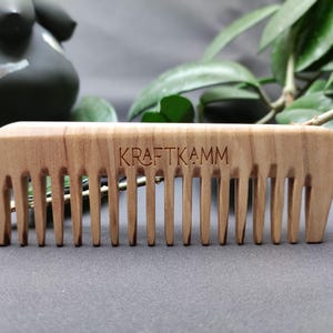 Power comb olive wood | Birth comb pregnant women | Wave comb birth | Acupressure comb | Mental birth preparation | Pregnancy gift