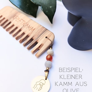 CUSTOMIZABLE Power Comb | Birth Comb for Pregnant Women | Wave Comb for Birth | Acupressure Comb | Mental Birth Preparation | Gift