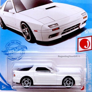 Hot Wheels '89 Mazda Savanna RX-7 Regalo di compleanno perfetto Unico raro in miniatura collezionabile JDM modello di auto modello in sigillo americano lungo