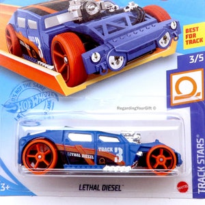 Hot Wheels Lethal Diesel Perfect Birthday Gift Unique Rare Miniature Collectable Scale Model Toy Car in Sealed American Long Card GTB80