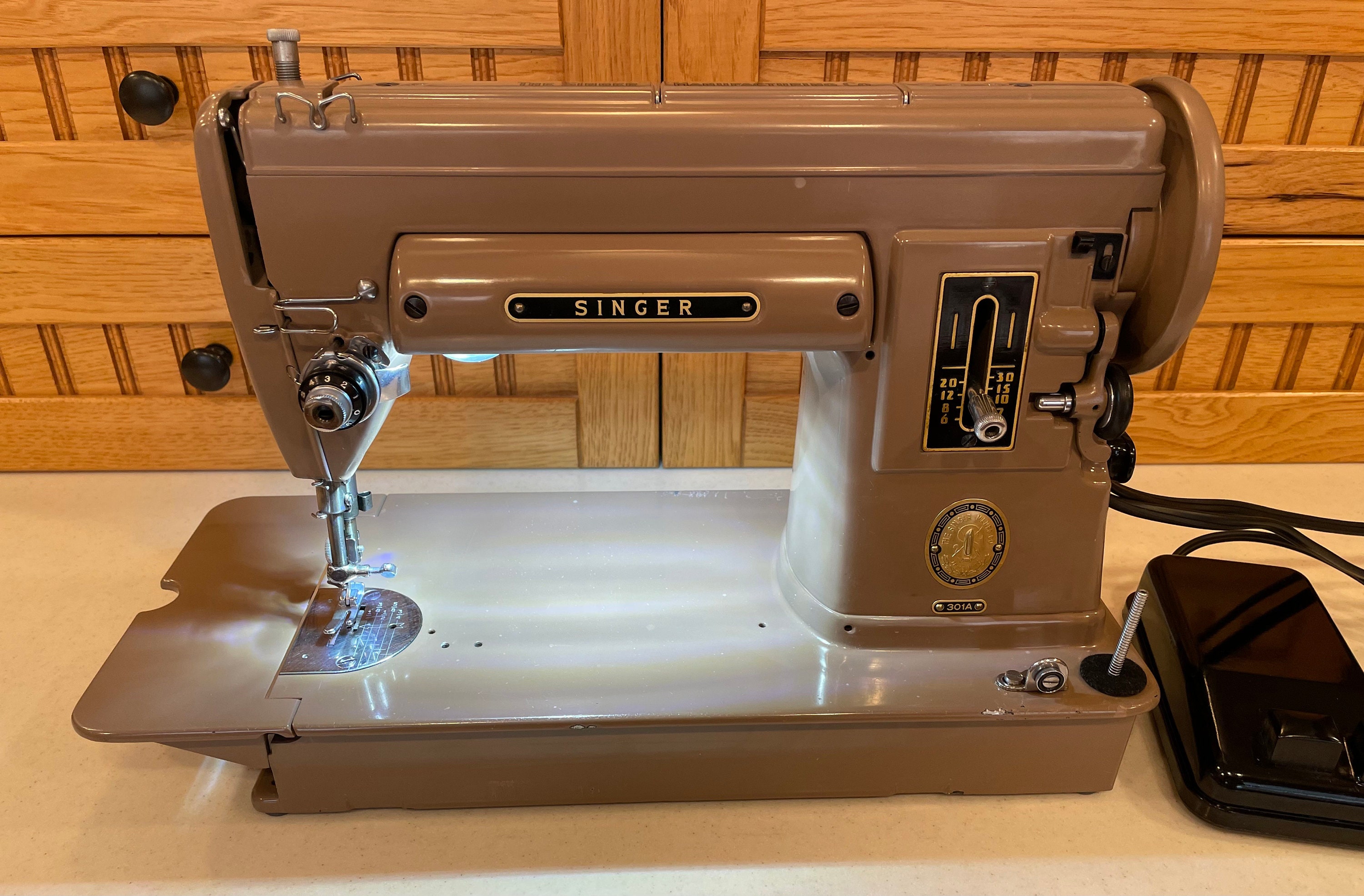 Singer 301A Sewing Machine and Attachments Manual and Sewing Etsy