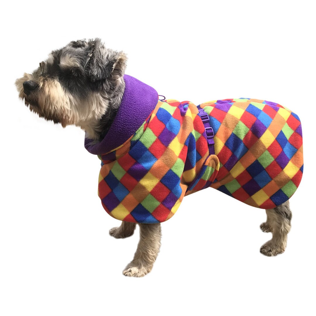 Doggofleece, Polar Fleece Dog Coat, Double Layered, Water Resistant