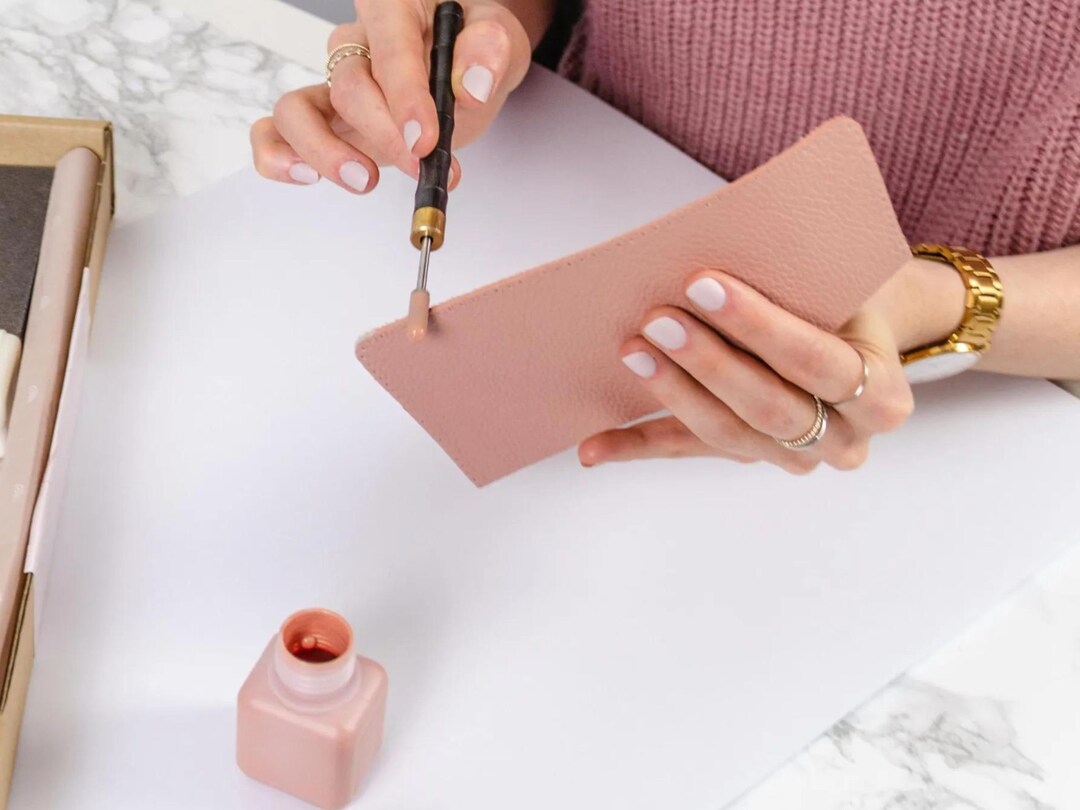 Fenice leather edge paint deals