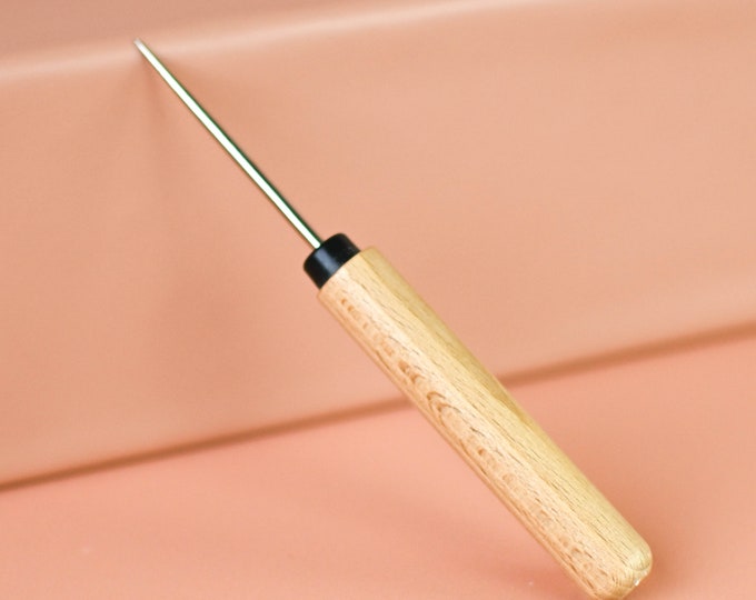 Curved Sewing Awl With Eye / Sewing Awl / Leathercraft Awl