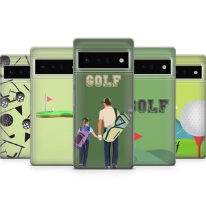 Golf Lover Phone Case Ball Cover fit for Google Pixel 7, 7 Pro, 6, 6A, 5, 4, iPhone 14 Pro, 13, 12, 11, Samsung S20, S21Fe, S22