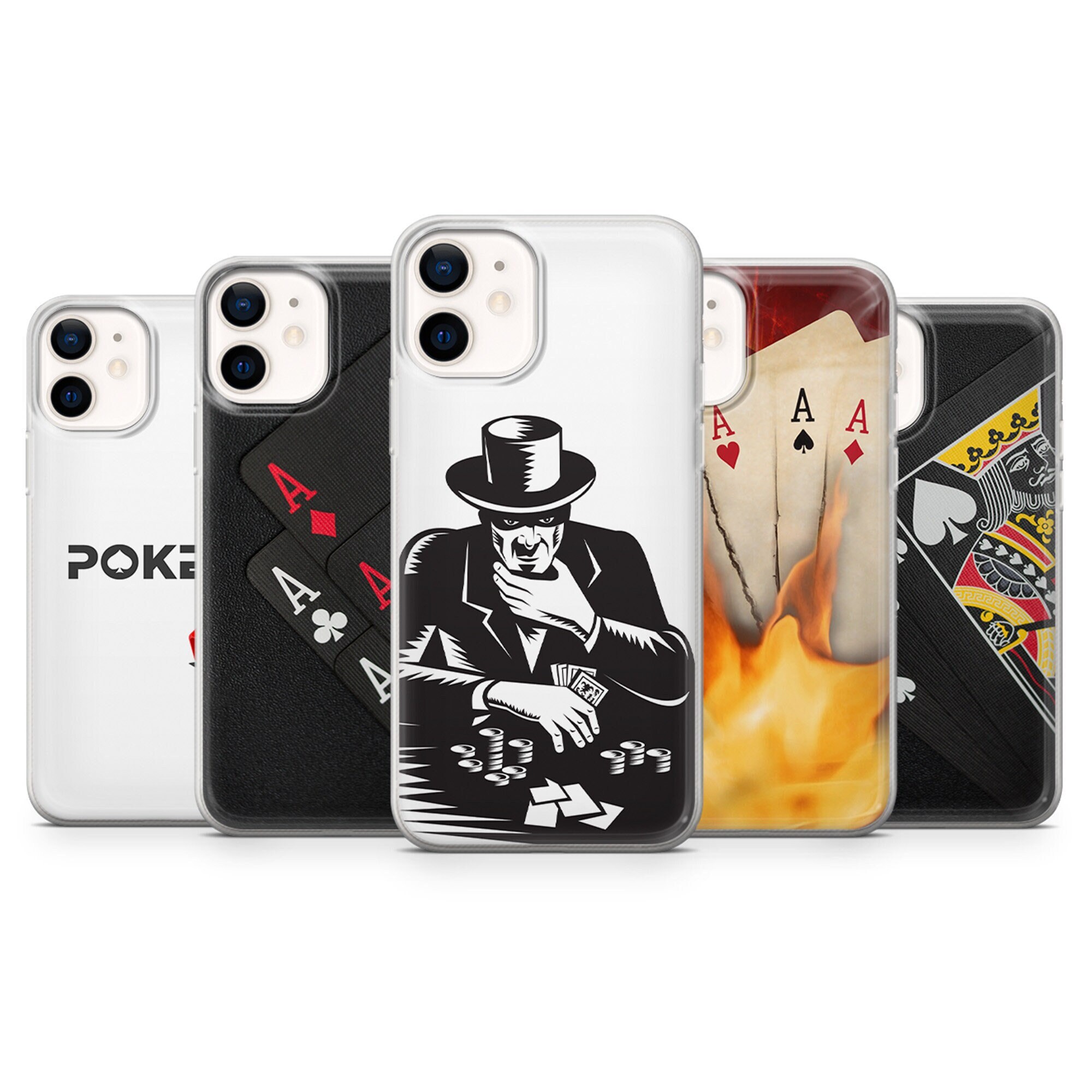  iPhone 13 I'd Rather Be At The Casino Funny Game Poker Player  Gift Case : Cell Phones & Accessories