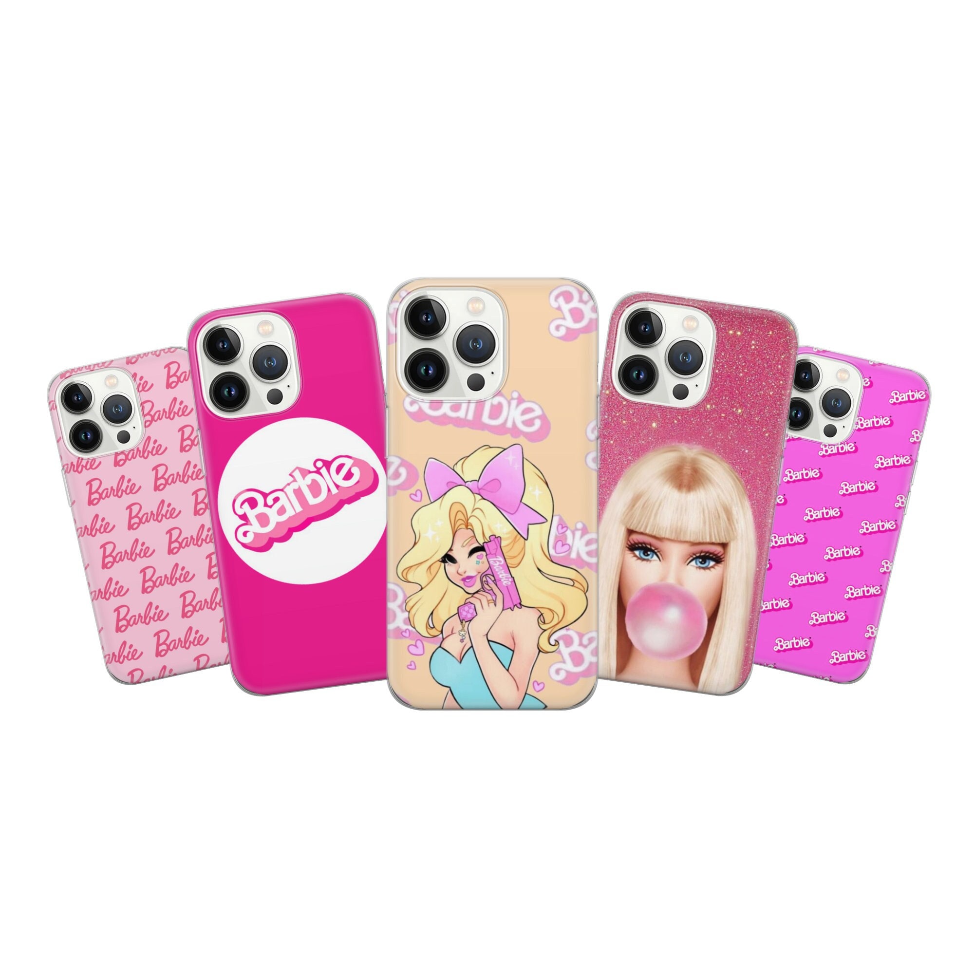 Pink Barbie Case for Samsung S23 S21 S20 Fe S10 Case Tough Samsung A50 A70  A51 A71 Case Note 20 10 S10 Case S9 Plus Case S9 