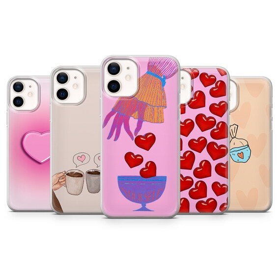 Custodia Regalo iPhone 14 Plus Marmo Bianco Rosa - Smartphonica