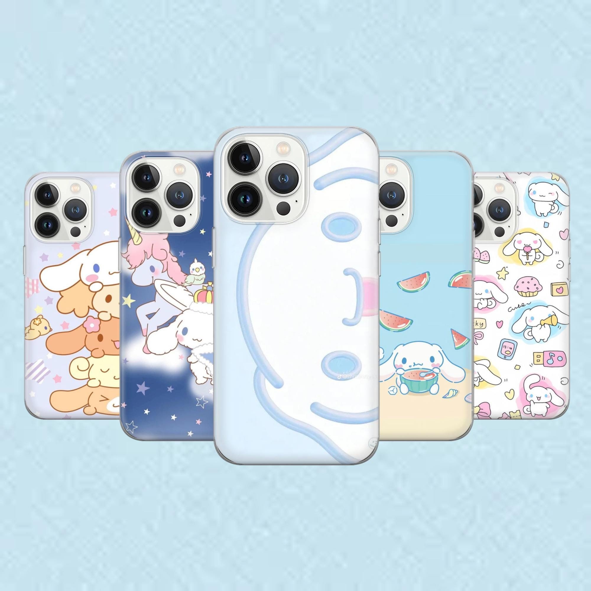 MIUMIUiPhone13Proケース Cinnamoroll Phone Case Sanrio Cover for iPhone 16, 15, 14