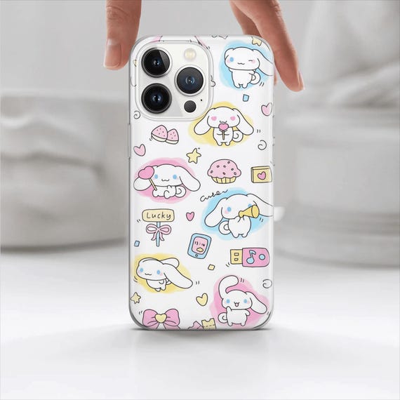 Cinnamoroll Phone Case Sanrio Cover for iPhone 15, 14, 13