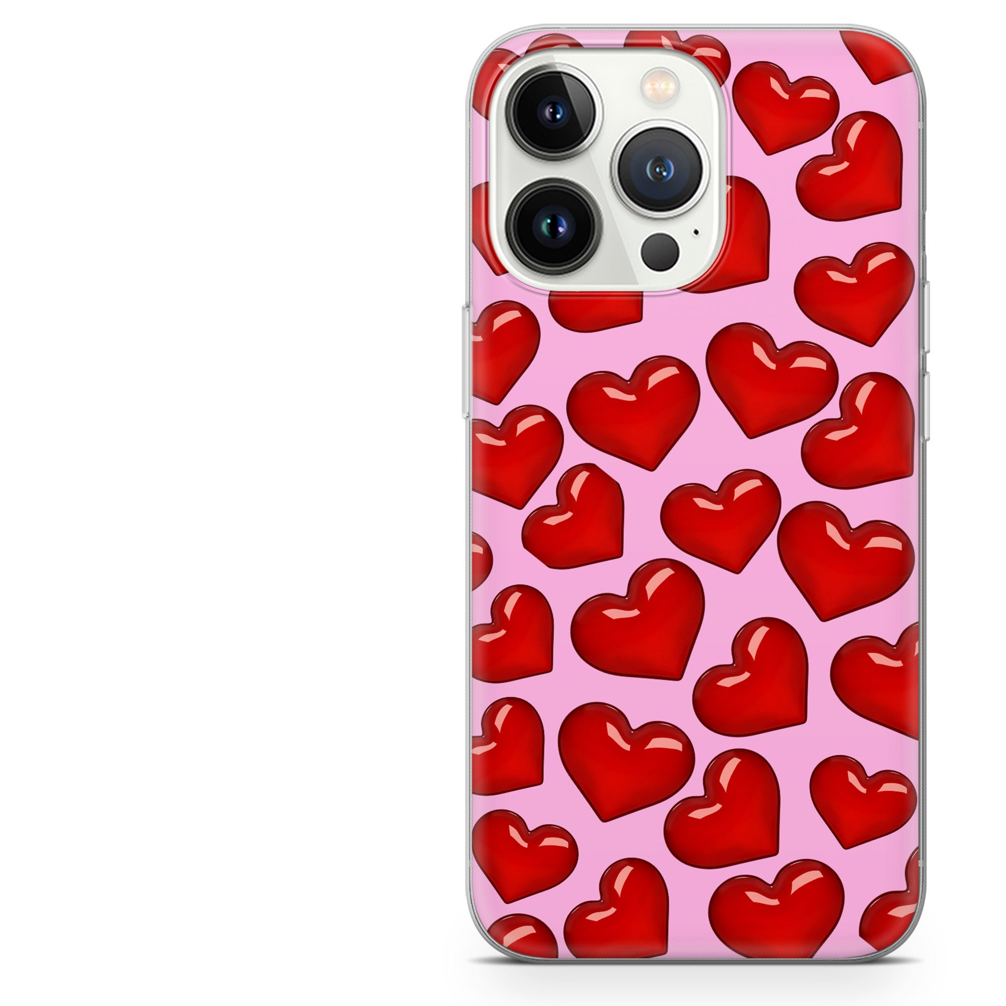 LENGRACE Custodia Per Huawei P30 Pro Con Pattern Cuori Dorati, Blu Navy, Antiurto In TPU, Per Donne E Ragazze