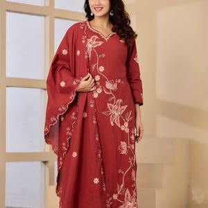 naira cut dress party wear Cotton Party Wear Traditional Hand Block Printed Naira Cut V Neck Gathered Dress at 1450/piece in New Delhi