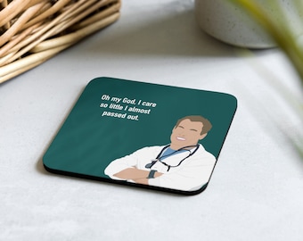 Sottobicchiere Dr. Cox Scrubs