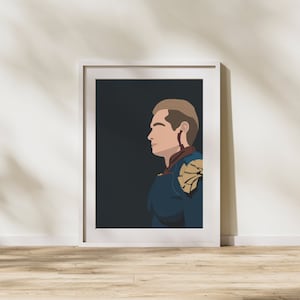 Minimalist poster The Boys - Homelander