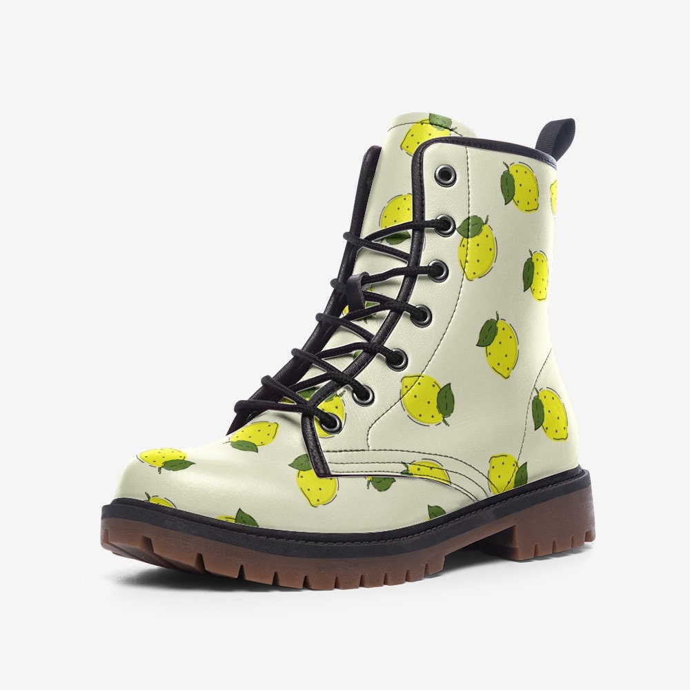 Lemon Boots - Etsy