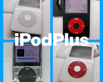 create your own Apple iPod Classic - 5th gen (3000mah battery, Wolfson DAC, customised)